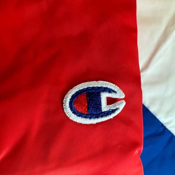 🎯❤️NWOT Champion Colorblock Surf The Web Puffer Jacket - Picture 10 of 14